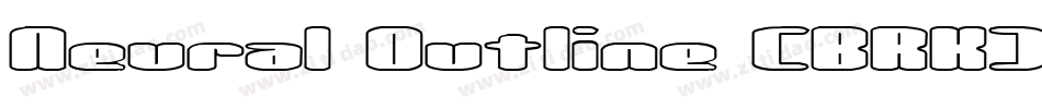 Neural Outline (BRK)字体转换